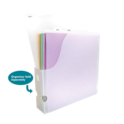 ADVANTUS CORPORATION Storage Studios - Soporte para Papel (3 Compartimentos, fácil Acceso), Divisores, Blanco, 1
