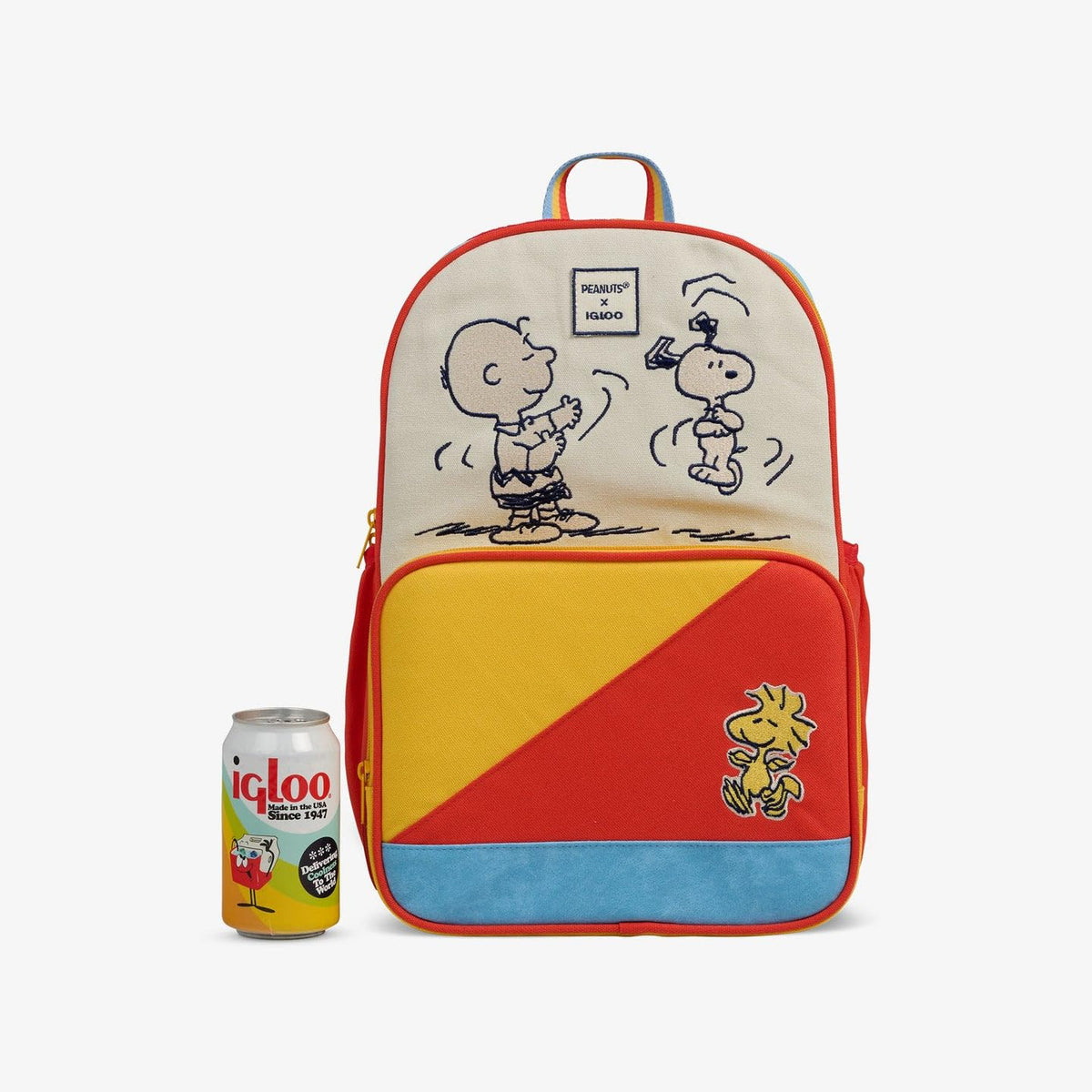 Igloo Snoopy Disco Party - Mochila de 24 latas | Bolsa térmica Suave con Aislamiento