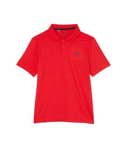 Under Armour 1377346 Polo de Golf Performance de Niño - Rojo - XL