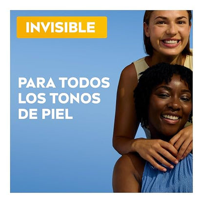 Protector Solar Facial NIVEA SUN Fluido Diario Invisible + Antioxidantes Fps50+ 40Ml, Efecto Mate y Antioxidantes