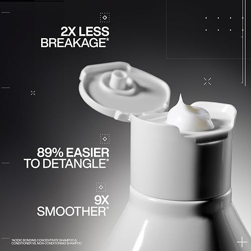 REDKEN- Acondicionador Acidic Bonding Concentrate|Reparador y de anti-quiebre para cabello dañado| Proporciona máxima reparación, acondicionamiento intenso y fuerza|Con ácido cítrico| 300ml