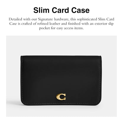 Coach Essential - Estuche para tarjetas para mujer