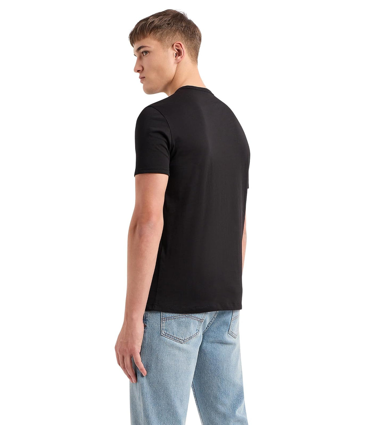 AX Armani Exchange Playera con Logotipo en Contraste en Relieve Camiseta para Hombre