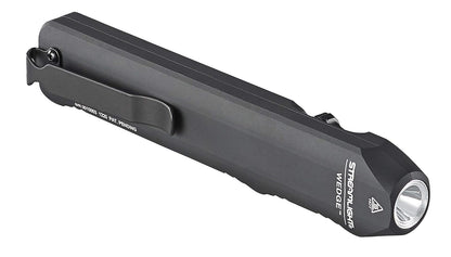 Streamlight 88810 Wedge 300-1000 Lumenes Linterna Led Recargable, Lampara de Mano Negra, Luz Led Blanca, Incluye cable USB-C & cordon