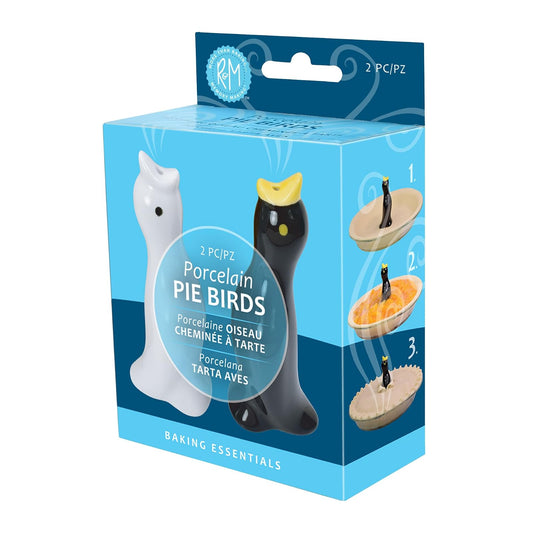 R&M International Rejillas de ventilación para pájaros en blanco y negro, juego de 2