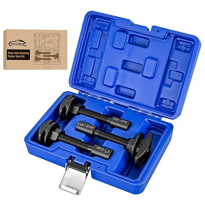 GOOACC Juego de 3 Extractor de rodamientos de Eje Trasero, Kit de Herramientas de extracción de Extractor de rodamientos de Eje con 3 tamaños de 1 a 1-7/8 Pulgadas, 1-5/16 a 2-3/8 Pulgadas y 1-3/8