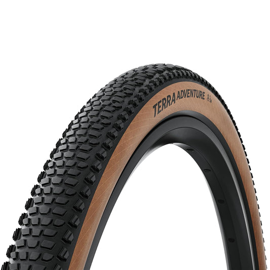 Continental Terra Adventure - Black/Transparent - Tubeless Gravel Bike Tire | Ride Off The Map, Your Gateway to The Uncharted - E25 Ebike Rated -