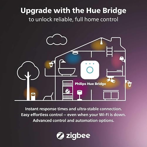 Philips Hue Tira Inteligente luz multicolor Gradient extensión 1 metro Compatible con Alexa
