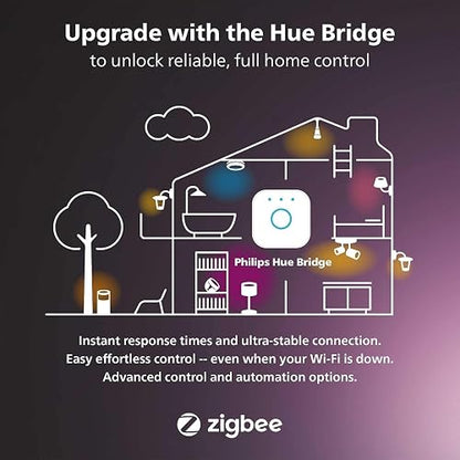 Philips Hue Tira Inteligente luz multicolor Gradient extensión 1 metro Compatible con Alexa