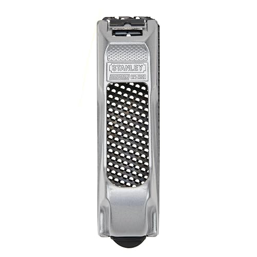 STANLEY Cepillo para Madera Plano 6" (152mm), 21-399 | Compacto 6 pulgadas. Cuerpo fundido a presión, hoja de corte fino, mano para un suavizado y recorte rápidos