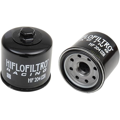 HiFloFiltro Filtro de Aceite RC de Alto Rendimiento HF204RC, Negro