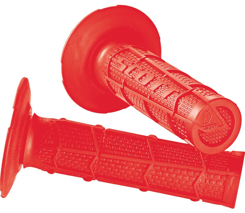 Scott Radial Deportiva Full Waffle Grips - Rojo