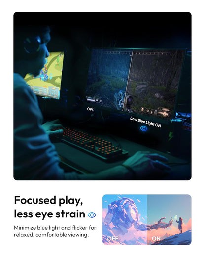 PIXIO PXC248 Wave 24 Inch 200Hz Refresh Rate FHD 1080p Resolution 1500R Curve Fast VA Panel 1ms GTG Response Time Adaptive Sync HDR Curved Gaming Monitor