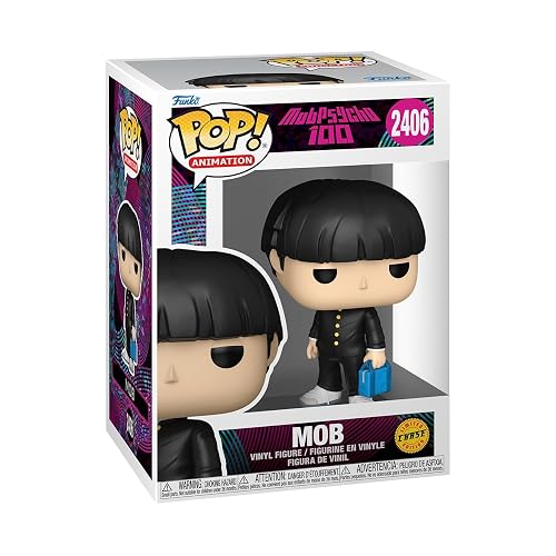 Funko Pop! Animation: Mob Psycho - Shigeo with Chase | Mercancía Oficial - Figura de Vinilo Coleccionable para Decoración - Regalo de Cumpleaños para Fans