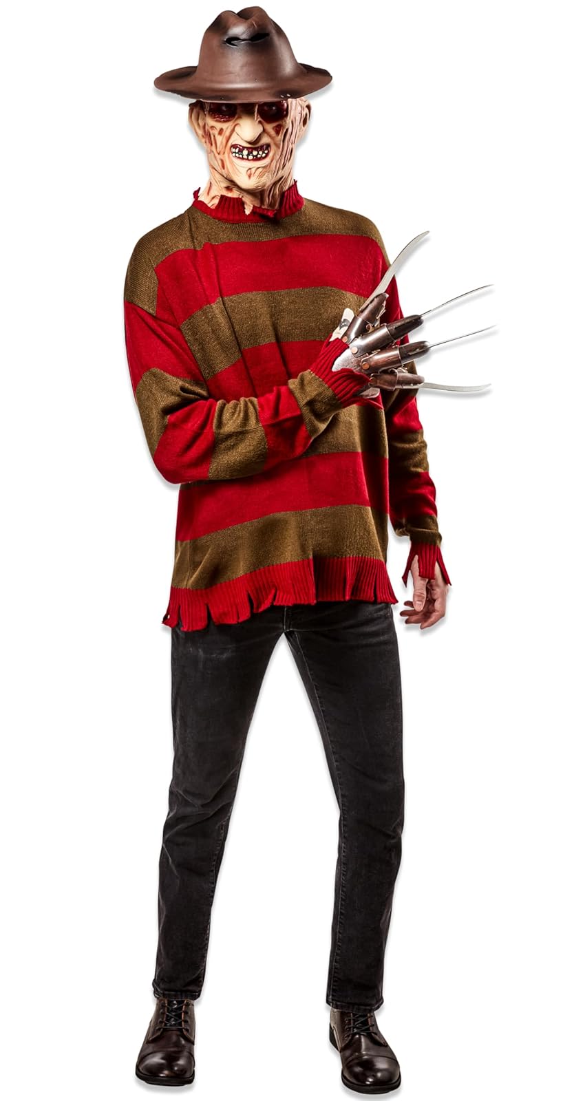Rubie's - Réplica de guantes metálicos de Freddy de Supreme Edition a Nightmare on Elm Street