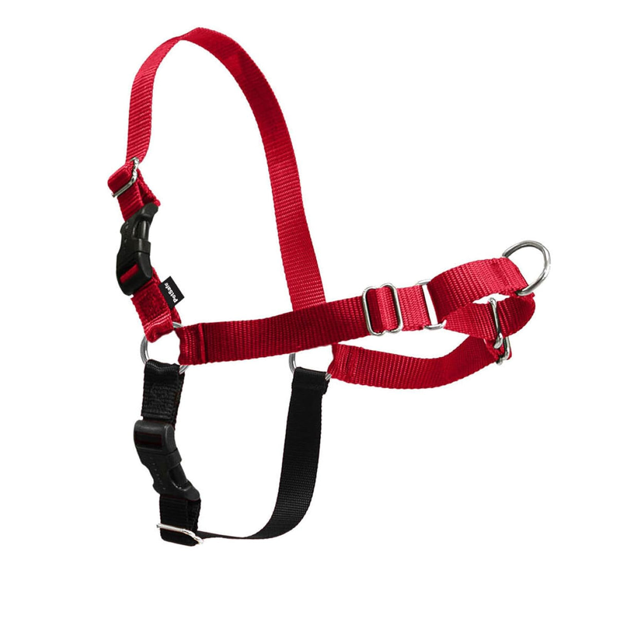PetSafe Easy Walk Arnés para Perro, Anti-Tirones - Pequeño - Mediano - Rojo - Negro
