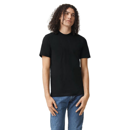 American Apparel Fine Jersey Crewneck Short Sleeve T-Shirt, 2-Pack CamisetaUnisex Adulto
