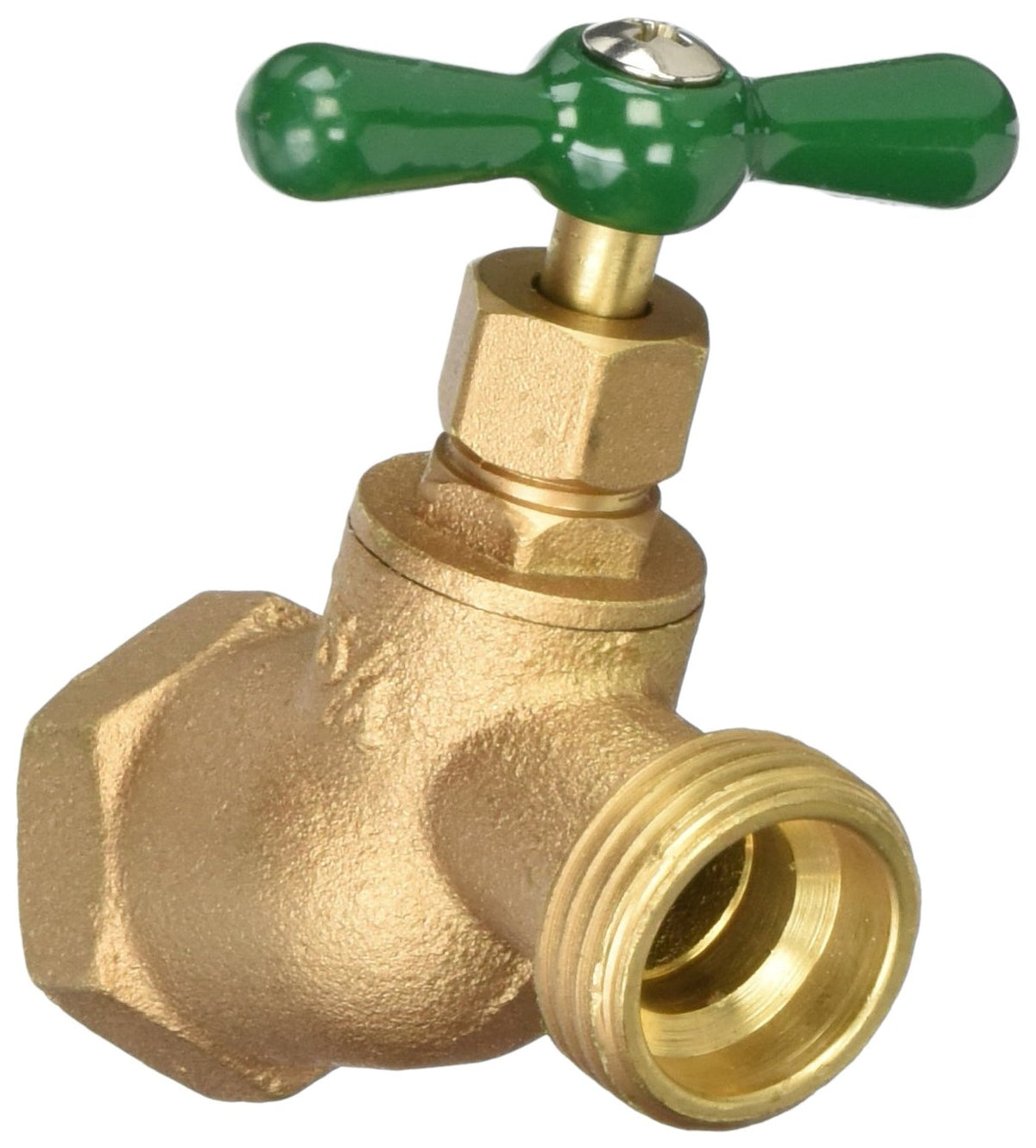 LDR Industries 020 7624 - Babero para manguera (latón, 1,9 x 1,9 cm)