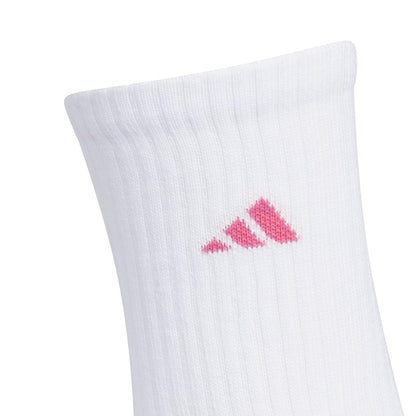 adidas Calcetines deportivos acolchados (6 pares) para niños, duraderos, transpirables y atléticos Calcetines deportivosNiñas