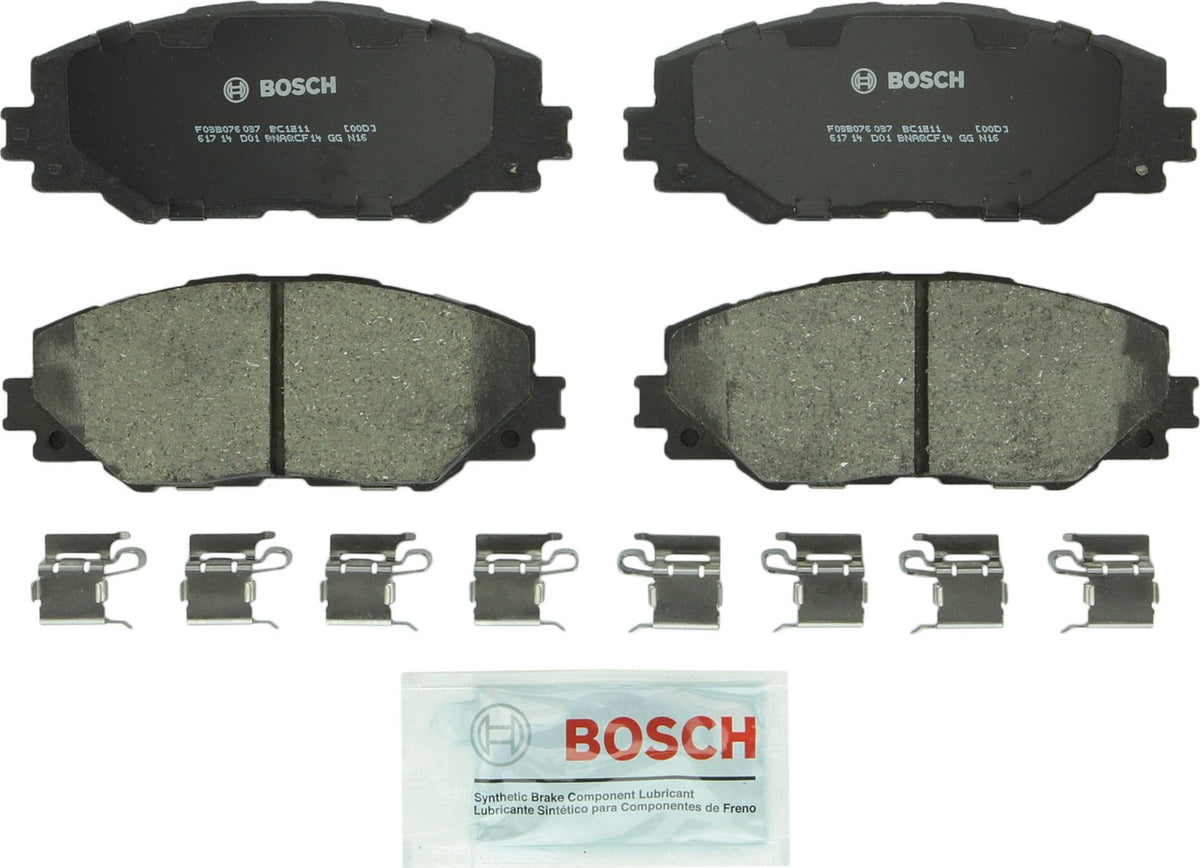 Bosch QuietCast Premium Pastillas de Freno Cerámicas - Frente - 1211 - 1100-1299