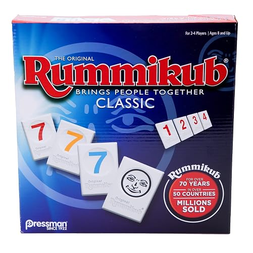 Pressman Rummikub - El Juego Original de Azulejos de Rummy
