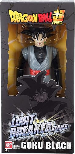 Dragon Ball Super - Figura de acción articula, Dragon Ball Goku Black Limit Breaker Serie 4 de 12 Pulgadas - 5 Puntos de articulación para Juego y colección