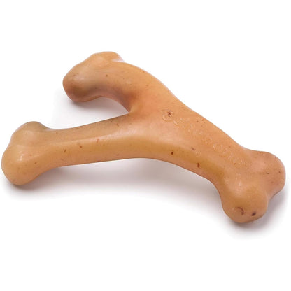 Benebone Wishbone Juguete Masticable para Perro, Sabor Real - Pollo - Small
