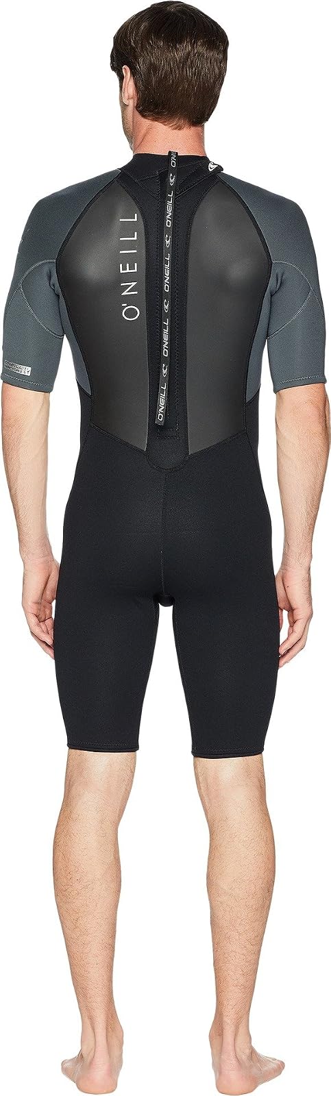 O'Neill Reactor-2 - Traje de Neopreno de Manga Corta con Cremallera Trasera de 2 mm