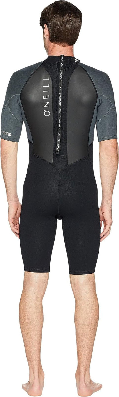 O'Neill Reactor-2 - Traje de Neopreno de Manga Corta con Cremallera Trasera de 2 mm
