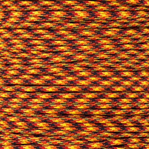 PARACORD PLANET - Kits de manualidades tipo III de 550 libras con hebillas, 100 pies, Elements
