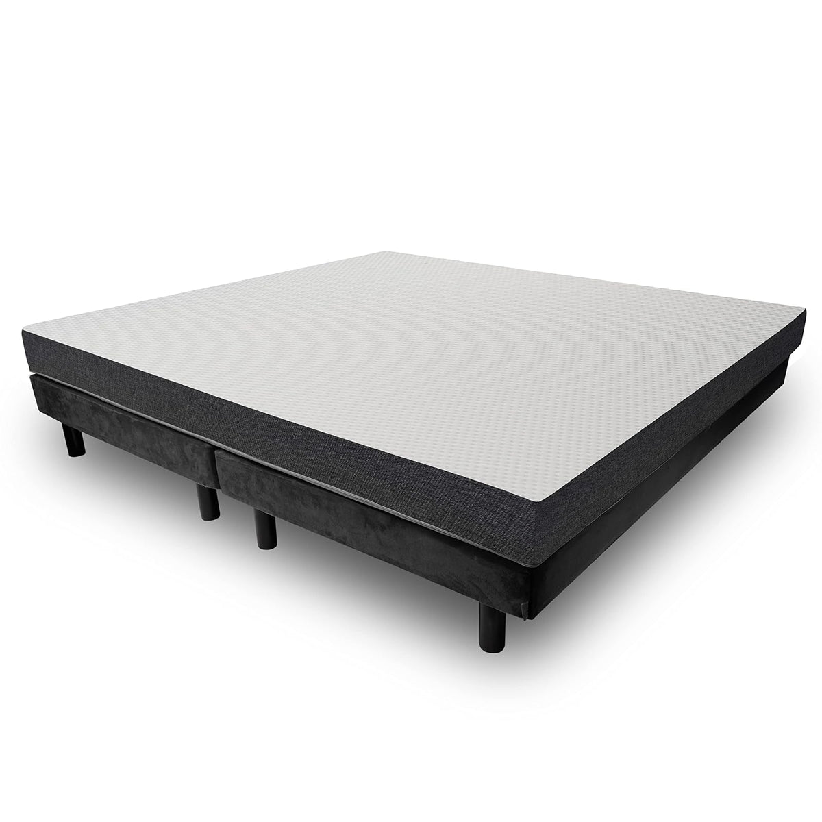 DescanZen | Colchón Riso King Size de Espuma -Suave y Cómodo -15 cm de Soporte