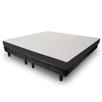 DescanZen | Colchón Riso King Size de Espuma -Suave y Cómodo -15 cm de Soporte