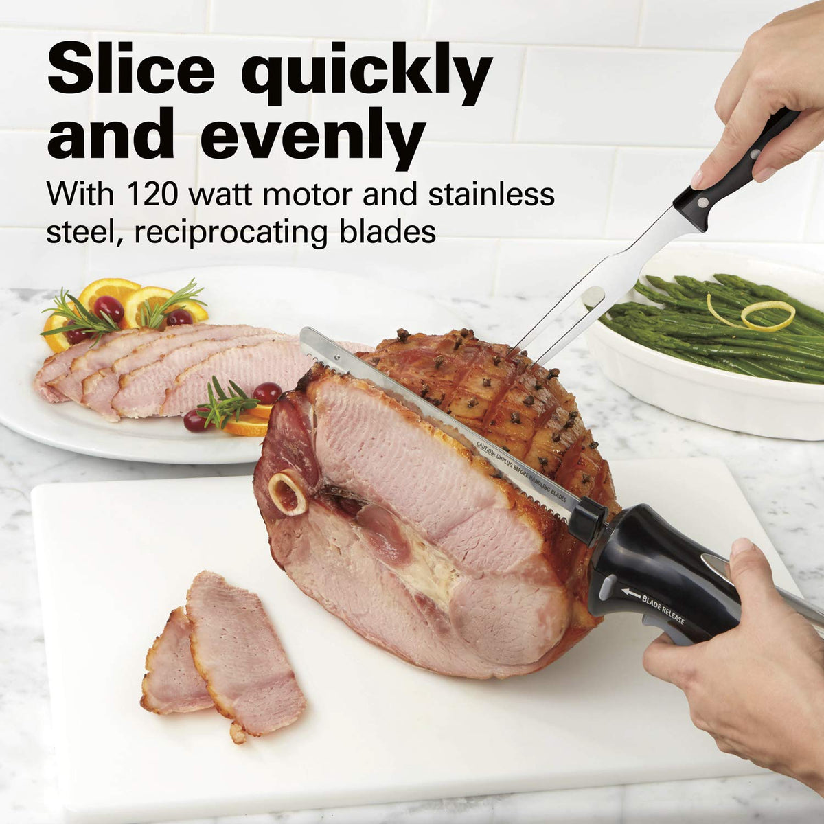 Hamilton Beach Set Electric Carving Knife for Meats