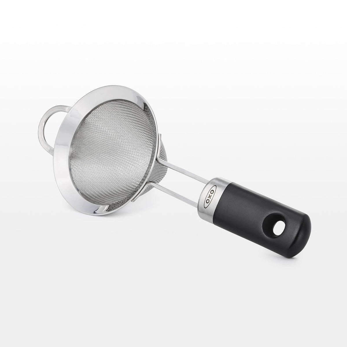 OXO SteeL - Colador de cóctel de malla fina, 3 pulgadas, acero inoxidable