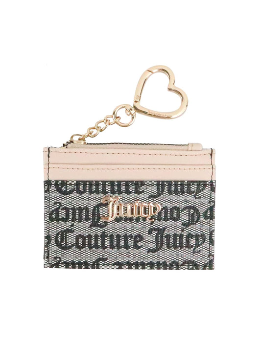Juicy Couture - Funda para tarjetas de identificación para mujer, color negro/beige, para llevar a cabo 4.5 pulgadas, Negro/Beige Sandst, Carry-On-4.5-Inch, Estuche para tarjeta de identificación