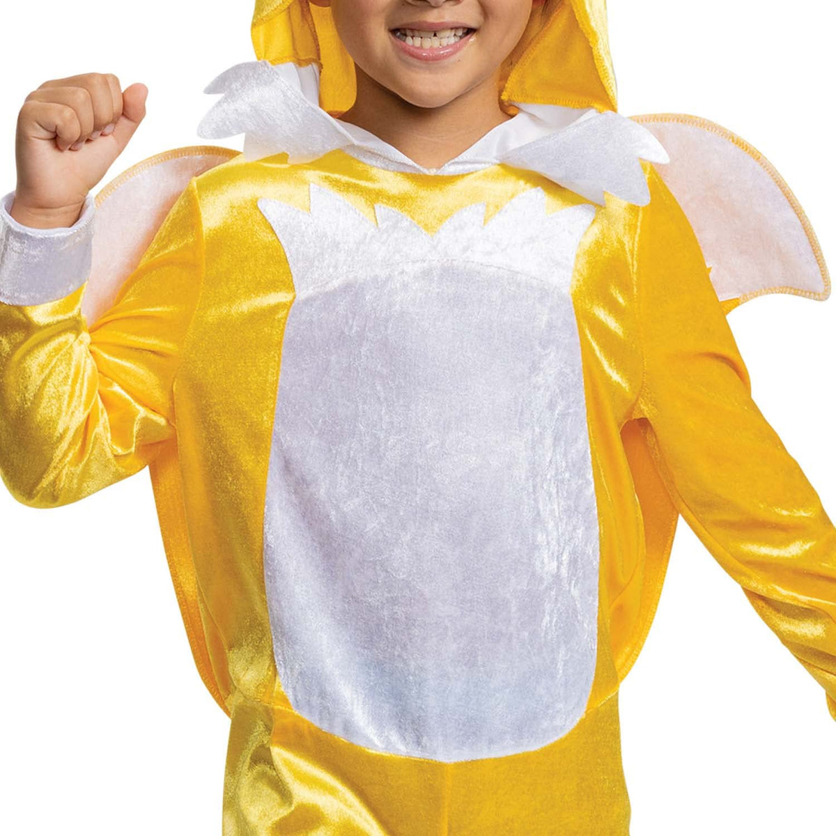 Disfraz de Sonic Tails, disfraz oficial de la película Sonic y tocado, talla M para niños (7-8)
