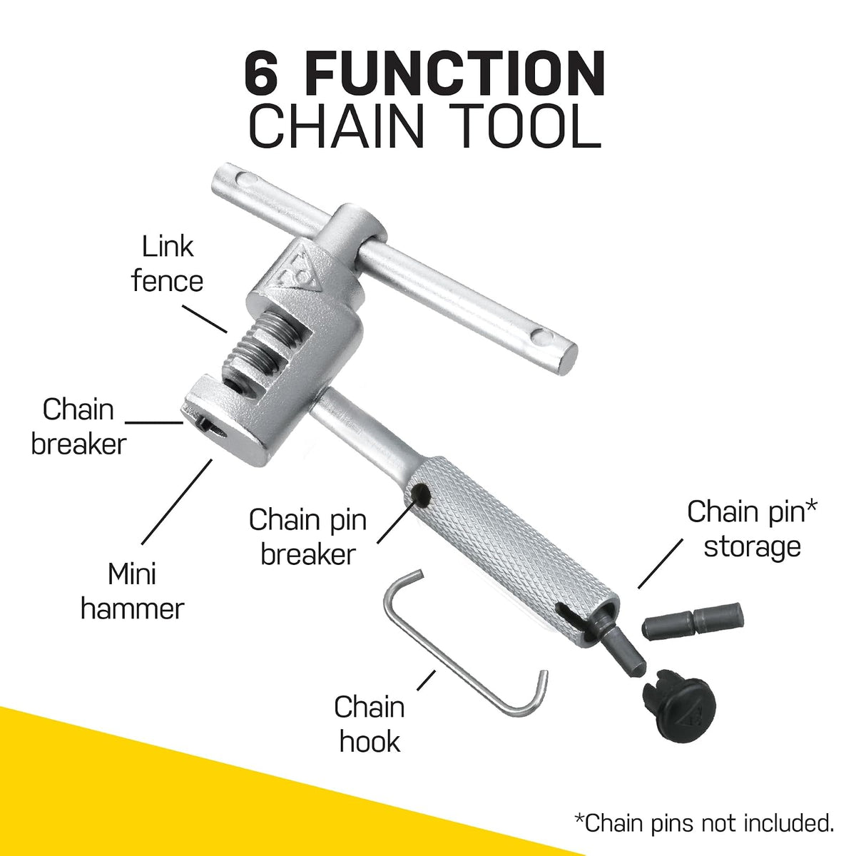 Topeak 2011 Update - Tronchacadenas universal | Multitool, 8.4 cm x 4.3 cm x 1.5 cm