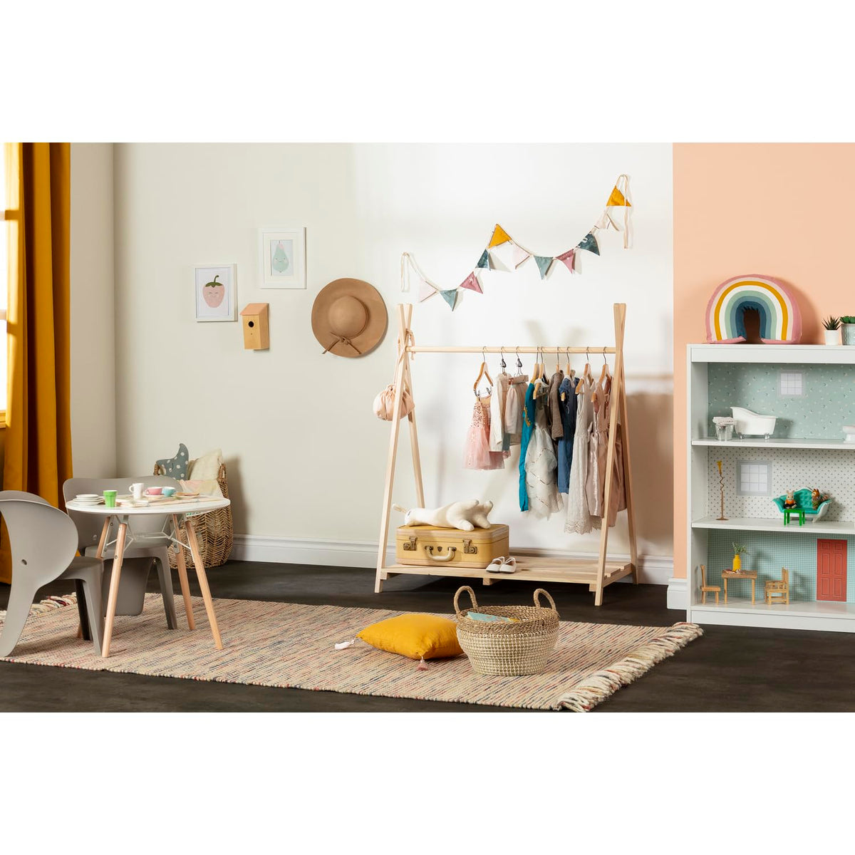 South Shore Muebles para niños Color Madera Natural Modelo Sweedi