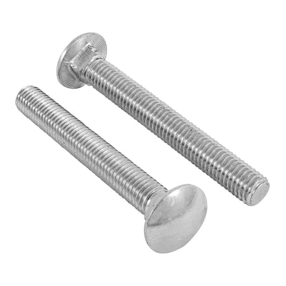 Fiero Tornillo de Carruaje Acabado Galvanizado Bolsa con 60 Piezas - 1 - 2"X 4"