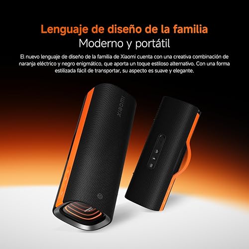 XIAOMI Sound Party Bocina Portátil de 50W Bluetooth 5.4 | Iluminación LED 3D, Hasta 26h de Reproducción, Enlaza hasta 100 Bocinas, Waterproof IP67
