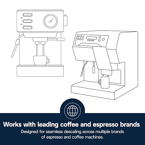 De'longhi Ecodecalk - Líquido descalcificador universal, cafeteras superautomáticas, 500 ml, ecológico y eficiente, compatible cafeteras modelos ECAM / ETAM