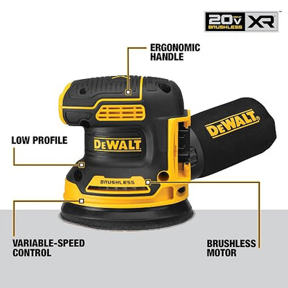 DEWALT Lijadora Orbital 5" (127mm), 20V máx., DCW210B