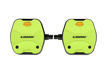 Look Cycle - Geo City Grip Bicycle Pedals - Flat Pedals - Slip-Proof Safety - Innovative Activ Grip Rubber - Premium High-Performance Urban Bike Pedal