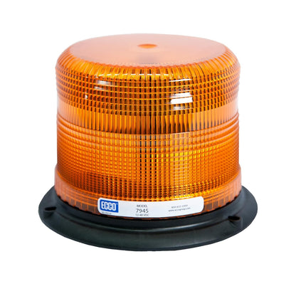 ECCO Baliza LED de 6.5 in con 11 Patrones de Flash 7945A, 12-48V, Ámbar