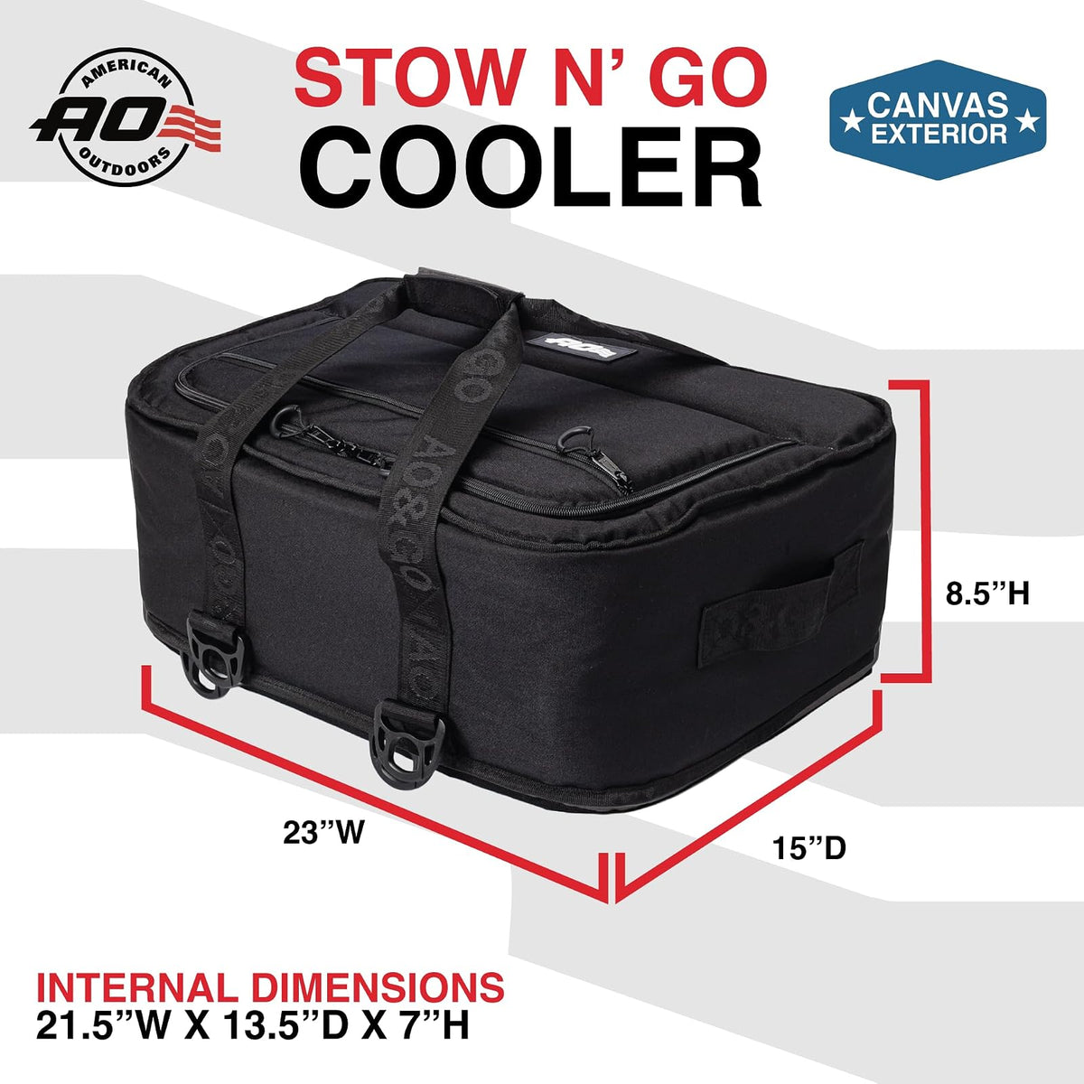 AO Coolers Stow-N-Go refrigerador, Paquete de 38
