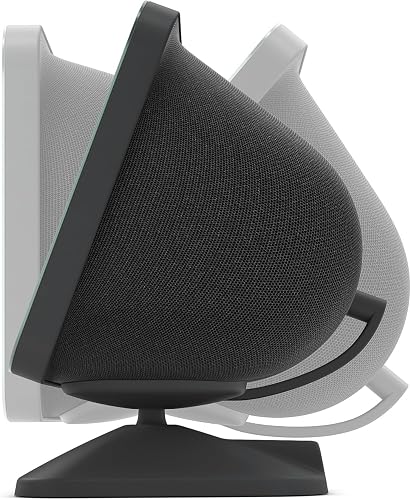 Soporte ajustable Echo Show 8 (3.ª generación) con puerto de carga USB-C | Negro