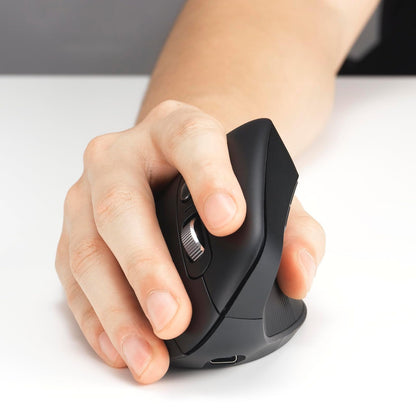 Kensington Mouse ergonómico Vertical inalámbrico Recargable Pro Fit™ Ergo MY630 EQ, 1 Pieza. K72484NA