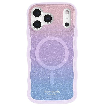 Kate Spade New York - Funda para iPhone 17 Pro MAX, Compatible con MagSafe, diseño de Purpurina ópalo
