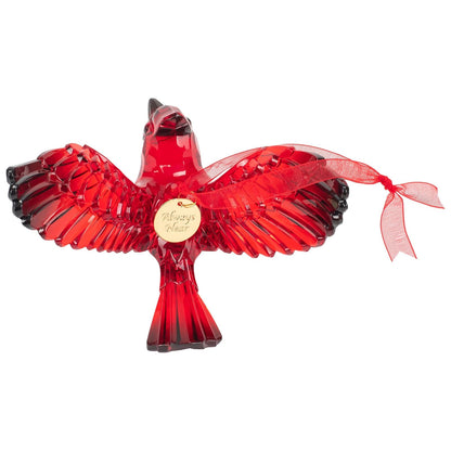 Department 56 Christmas Basics - Adorno Colgante de pájaro, 3,125 Pulgadas, Color Rojo