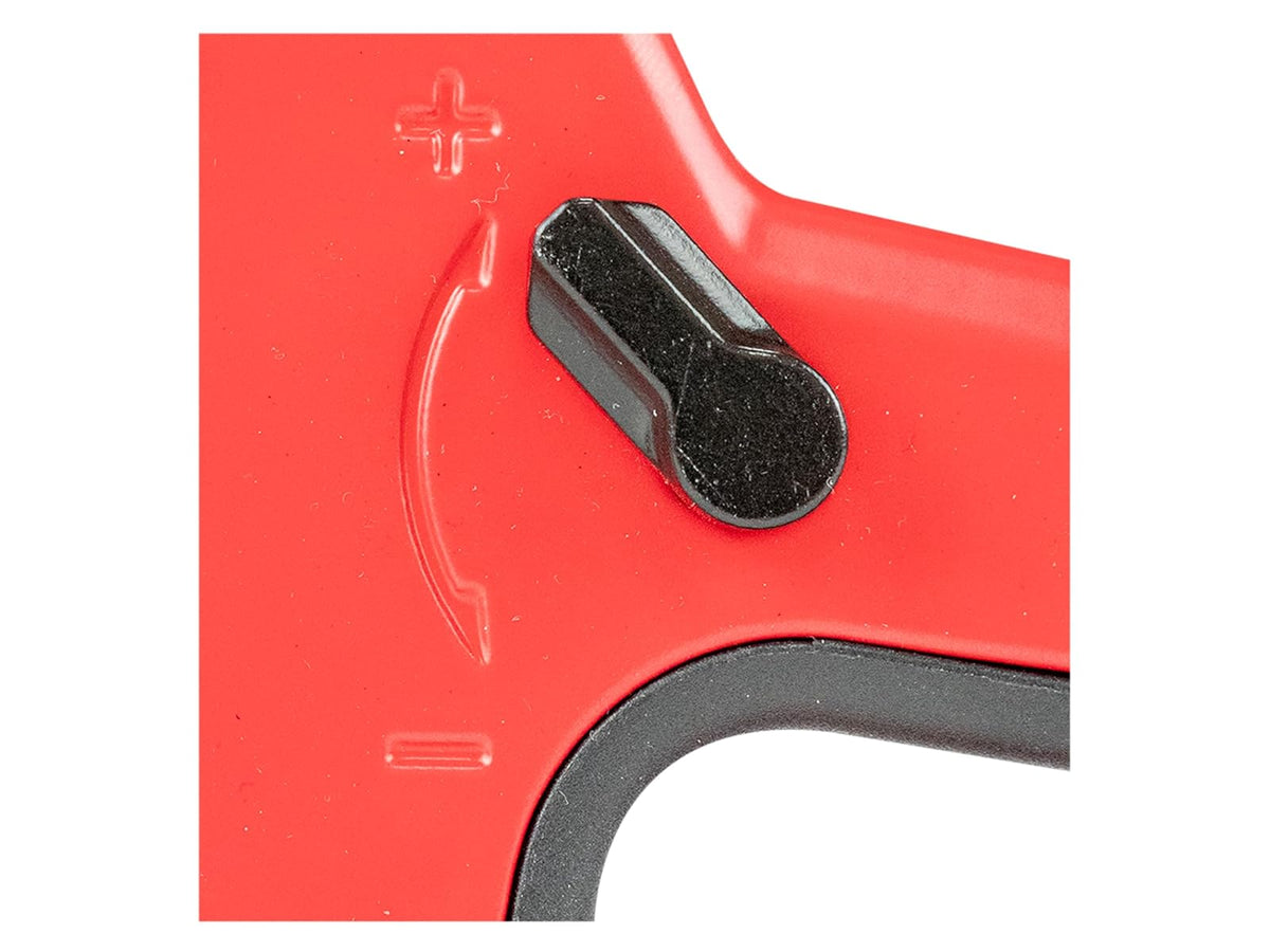 Arrow T50RED2 - Pistola de grapas manual de alta resistencia 2 en 1 y clavadora para tapicería, enmarcado, aislamiento, manualidades y muebles, rojo